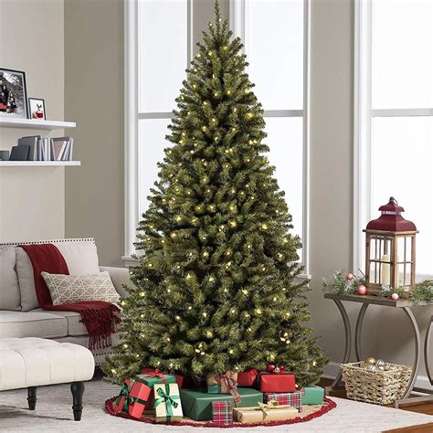 what are fake christmas trees made out of